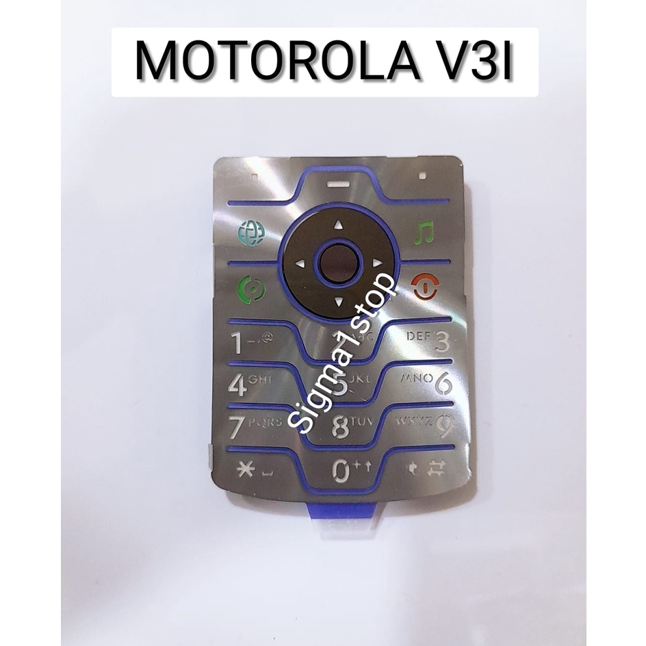 KEYPAD MOTOROLA V3i  TOMBOL LUAR MOTOROLA JADUL