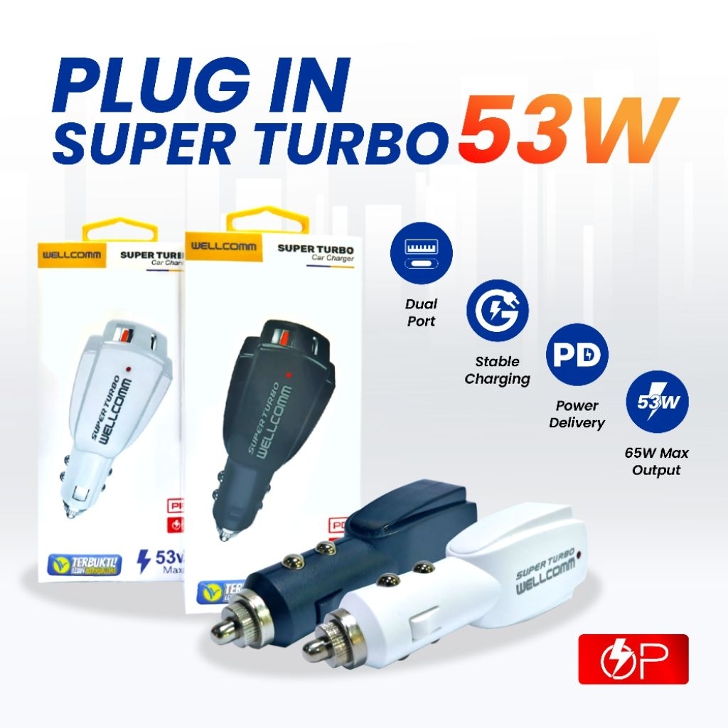 Charger Mobil Super Turbo 53W