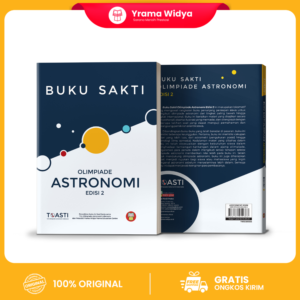 Buku Sakti Olimpiade Astronomi Edisi 2 - Persiapan Kompetisi Astronomi