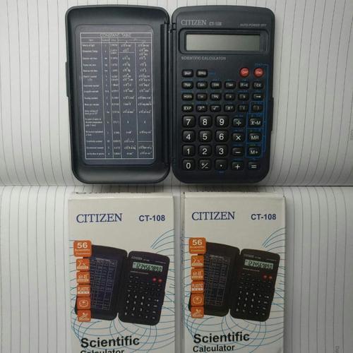 Kalkulator Citizen CT-108 scientific calculator saku mini trigonometric 12 digits Serbaguna