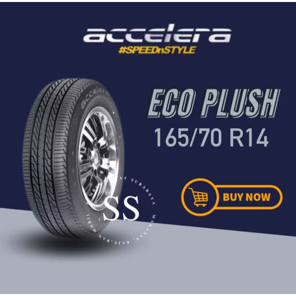 Ban Accelera 165/70R14 16570R14 165/70 R14 16570 R14 165/70/14 R 14 R14 Eco Plush