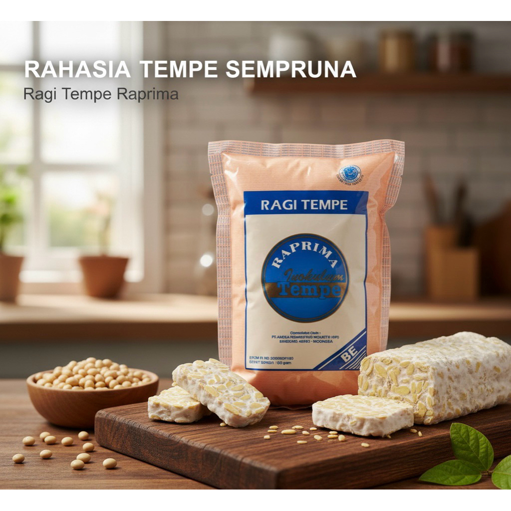 Ragi Tempe Berkualitas RAPRIMA - 500gr