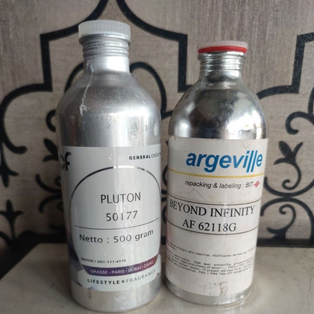 Botol Kaleng bekas bibit parfum Almini 500ML