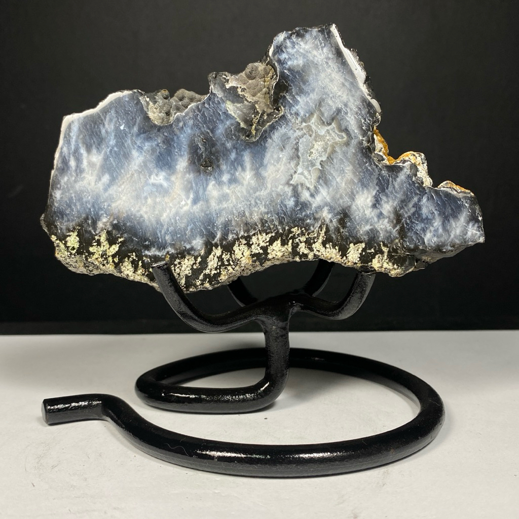 Natural Agate Botryoidal - Batu Blue Agate Gems Collection