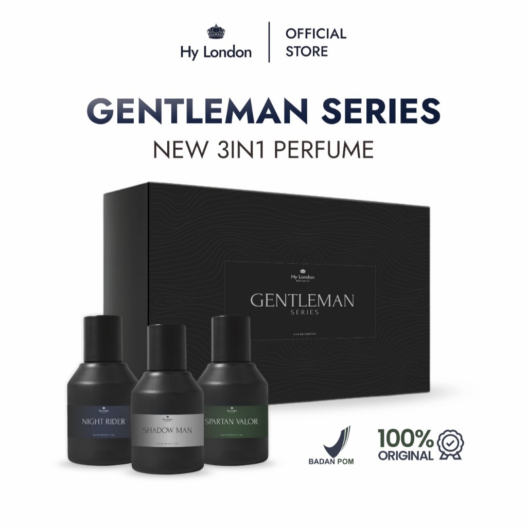Parfum Pria Hy London Gentleman Series @30ml Tahan Lama