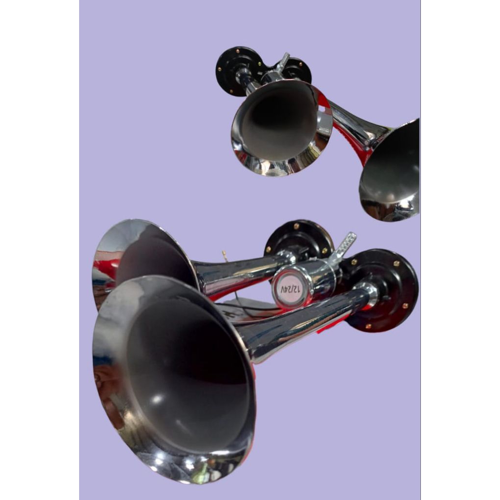 Corong klakson angin 24volt + modul putus putus