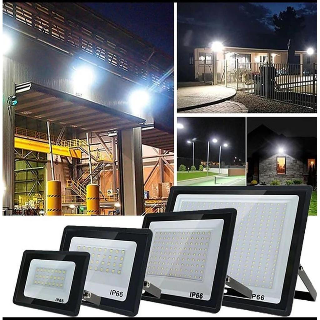 COD & READY STOK LAMPU SOROT LED 100W 200W 300W 400W 600W IP66 WATERPROOF / LAMPU SOROT LED 2835 SMD