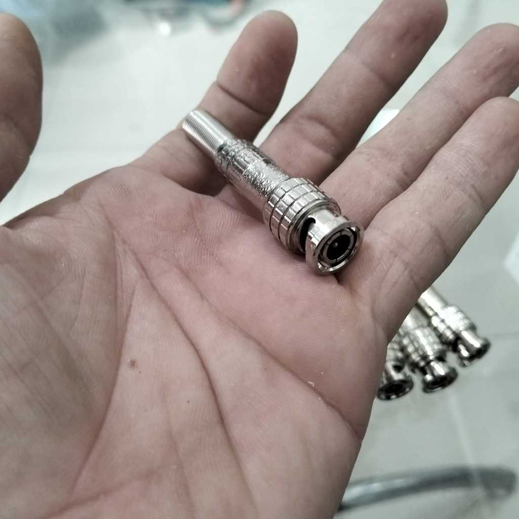 CONECTOR BNC CCTV/JACK BNC CCTV
