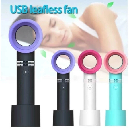 FORU CASE-Kipas Angin Mini Fan Portabel Portable Hand Fan Tanpa Baling Baling dengan USB BLADELESS f