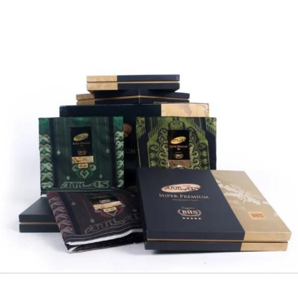 SARUNG ATLAS SUPER PREMIUM 980 GOLD / SERI JGL TERBARU / SARUNG ATLAS SUPREM 980
