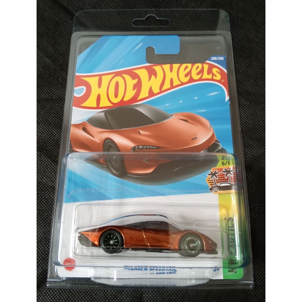 HOT WHEELS SUPER TREASURE HUNTS TH$ MCLAREN SPEEDTAIL FREE PROTECTOR