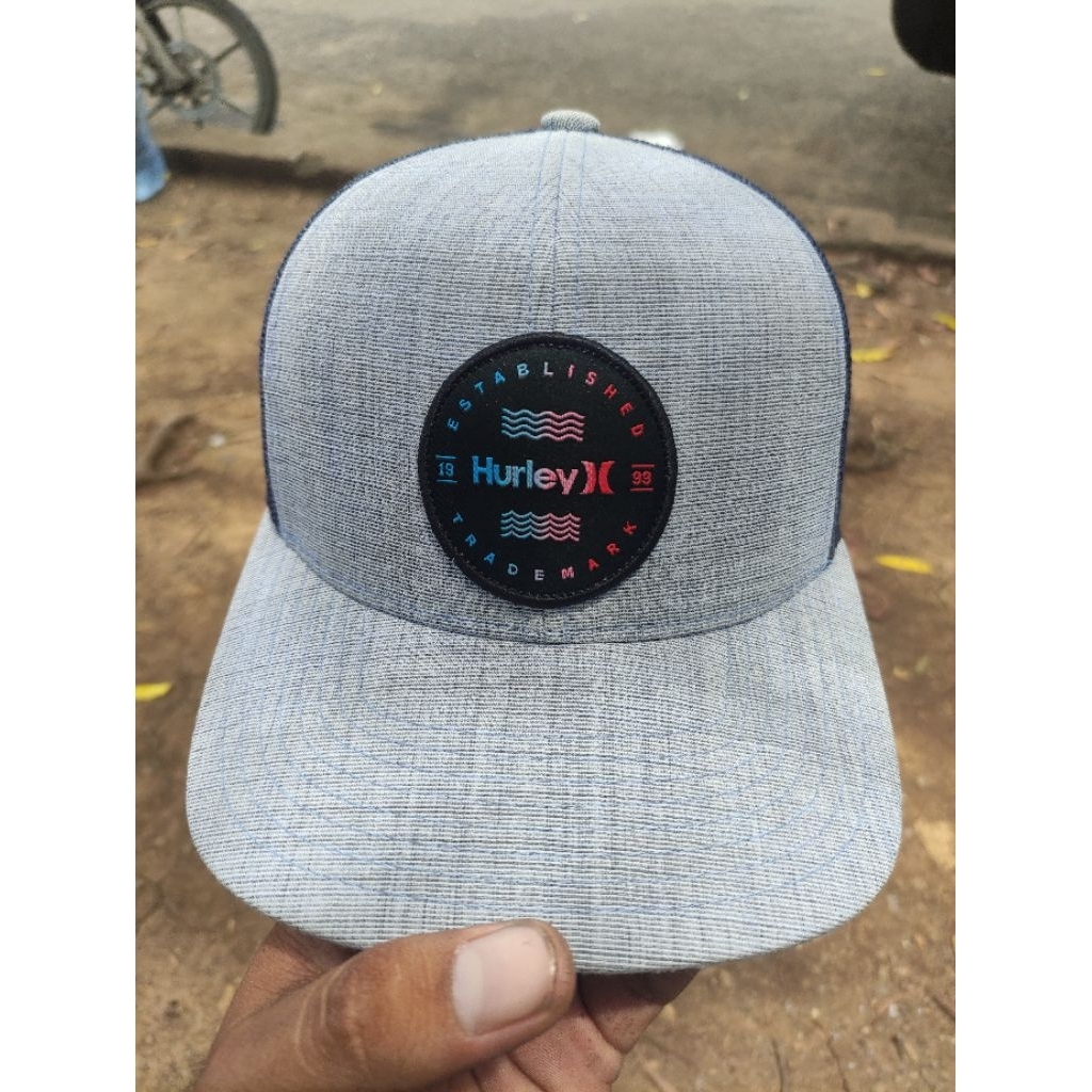 topi hurley x yupoong original