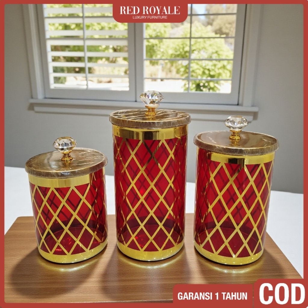 toples kue lebaran toples kue tempat kue kaca penyimpanan  makanan