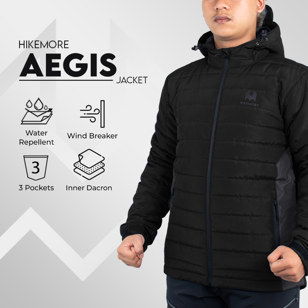 Jaket Puffer Hikemore Bulang Gelembung Aegis Outdoor