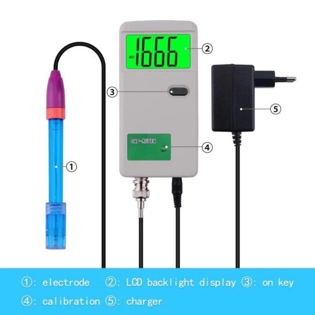 Alat Ukur ORP Air ORP-3069 ORP Meter Digital Aquarium ORP Controller Pengukur Sensor ORP3069