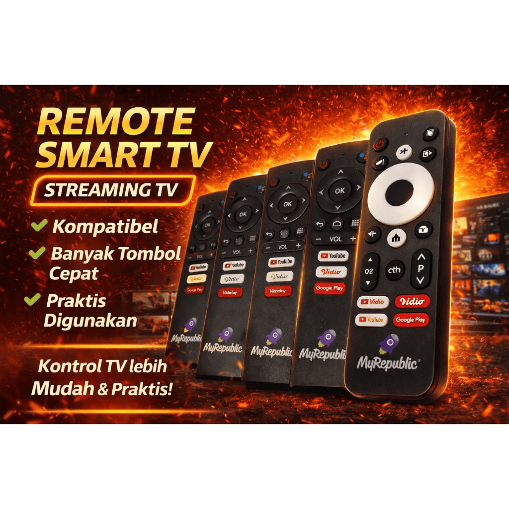 Remote Stb My Republik atau Akari Ax512 Ori Voice