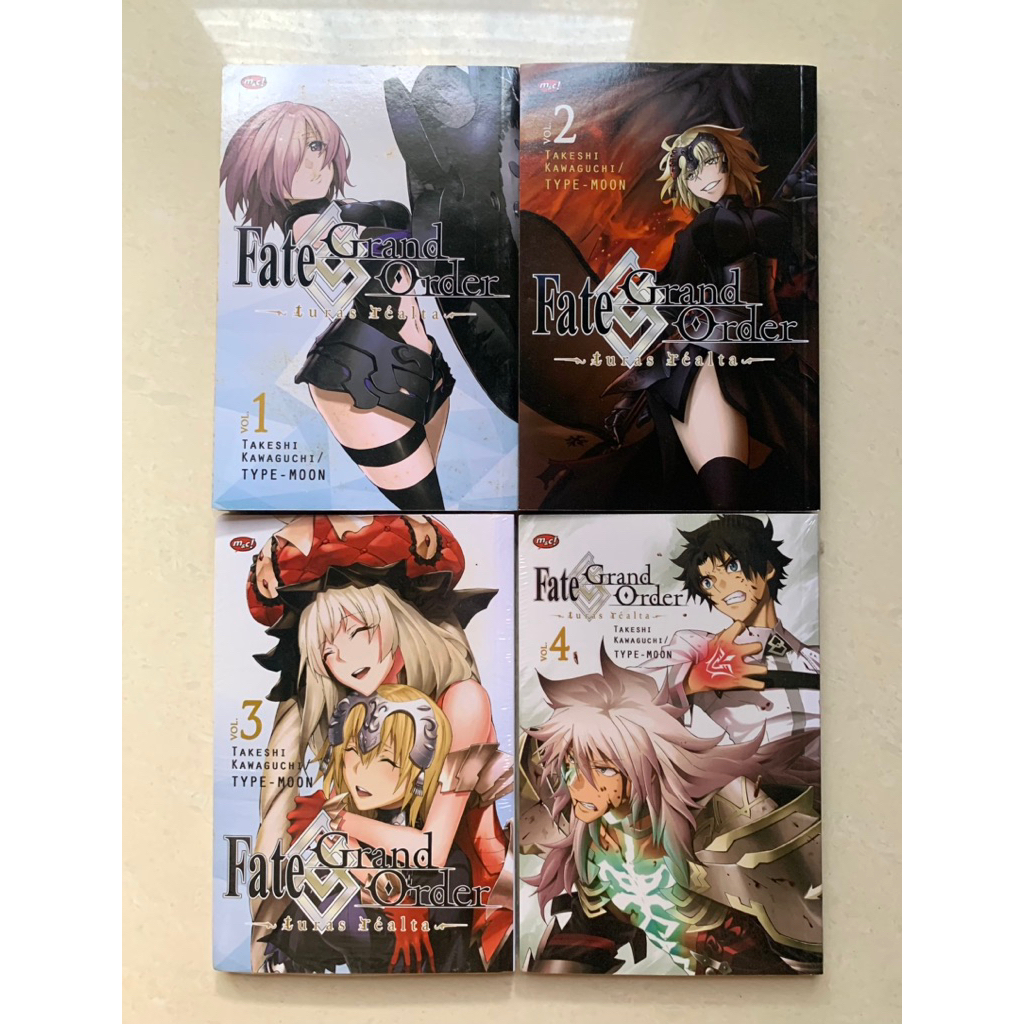 C - Komik Manga Set Fate Grand Order Turas Realta 1,2,3,4