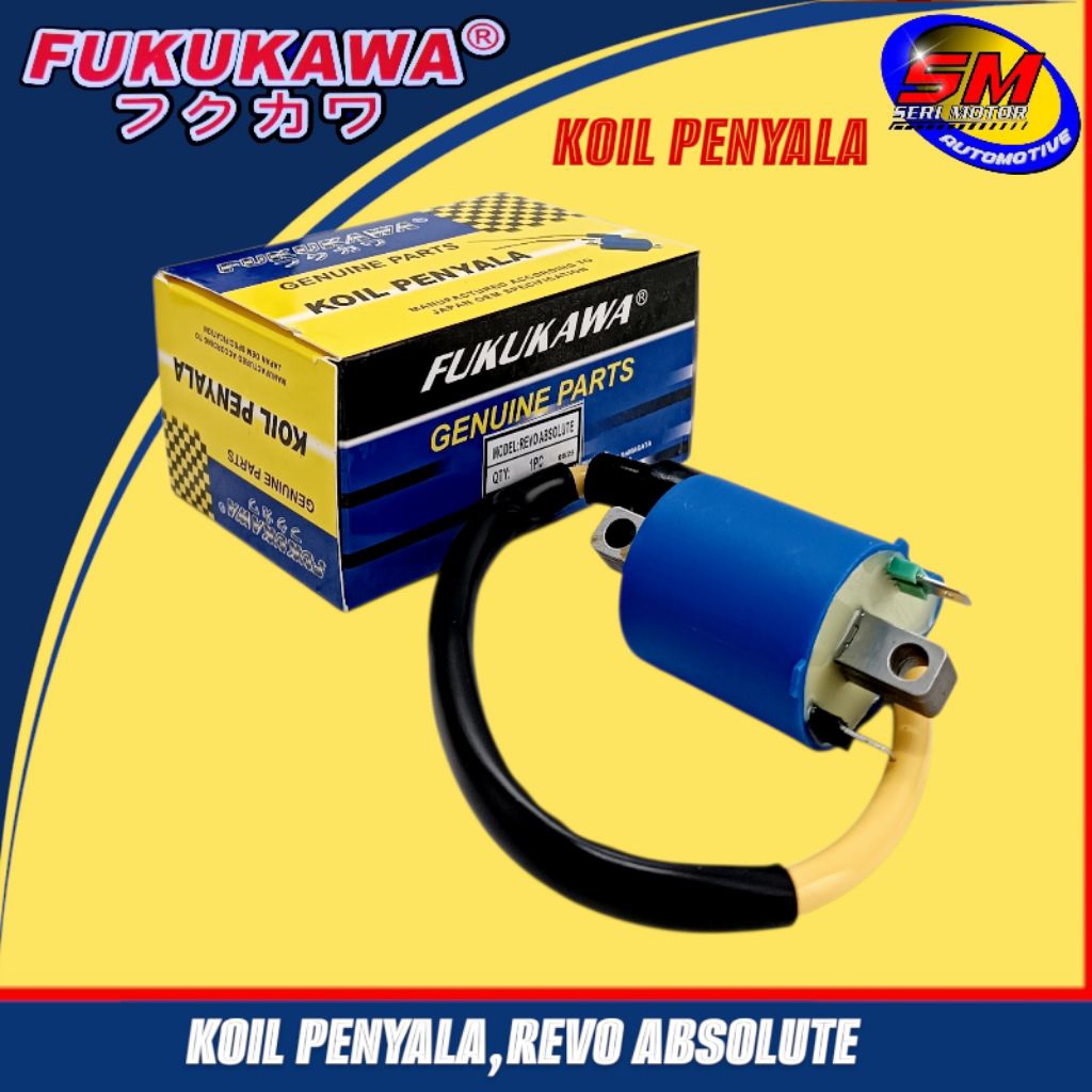 Koil Coil Pengaya Motor Revo Absolute , Blade, Revo Fit, Supra x125 Helmin Fukukawa
