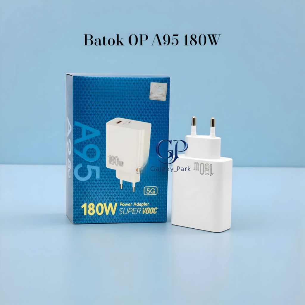 GLX - Batok Charger Adaptor Oppo A95 120w Fast Charging | Kepala Charger Oppo 120w | Adaptor Oppo