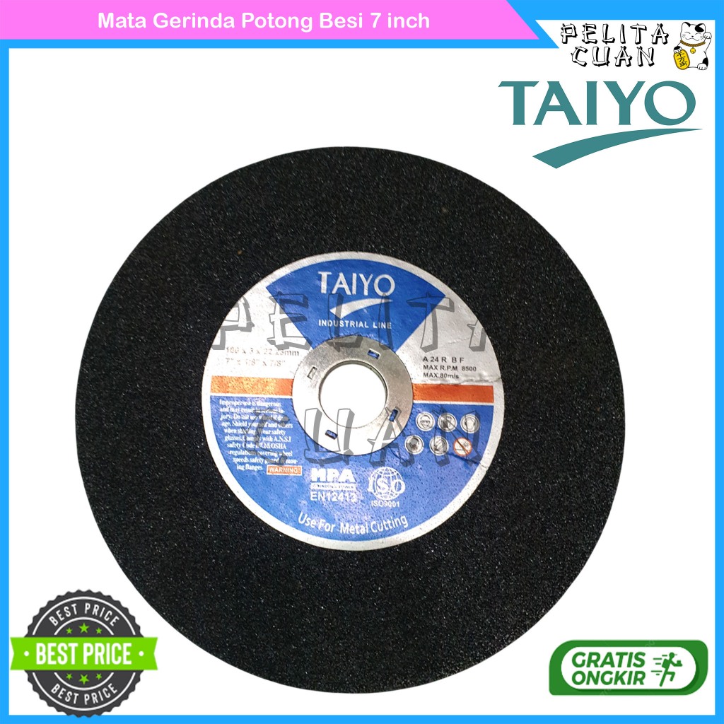 Mata Gerinda Potong Besi 7 inch Cutting Wheel