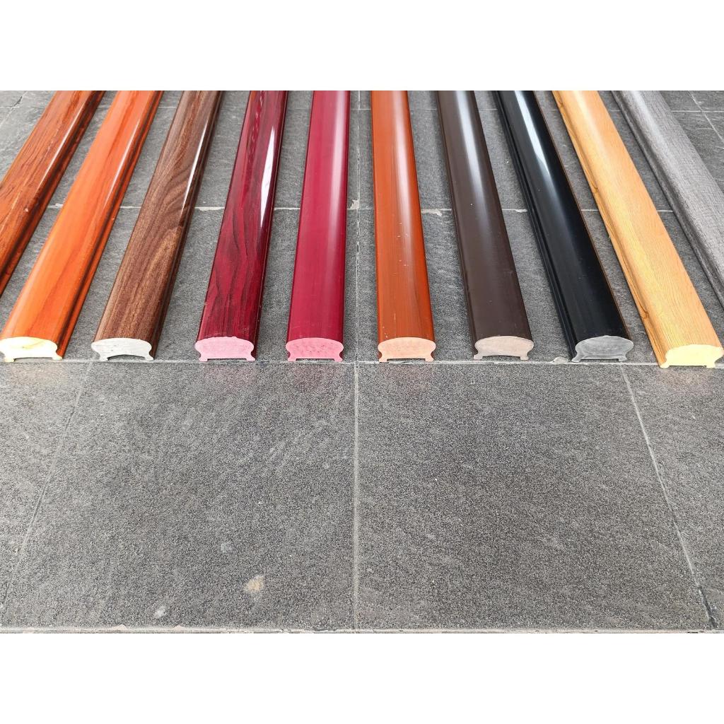 HANDRAIL PVC PROFIL KAYU Handrailing Pegangan Tangga Profil Kayu PVC Kilap & Doff 4M Railing Tangga 