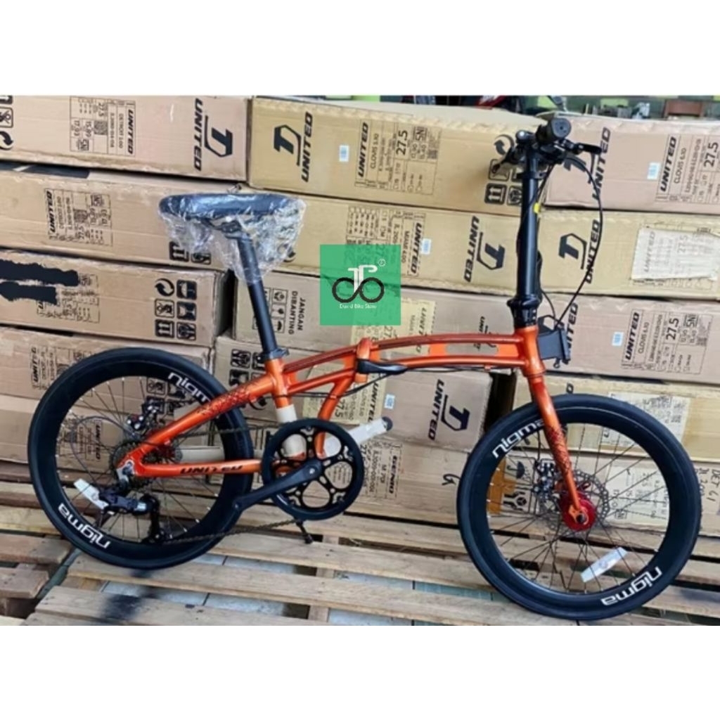 Sepeda Lipat 20" United Nigma II (Nigma 2) Terbaru