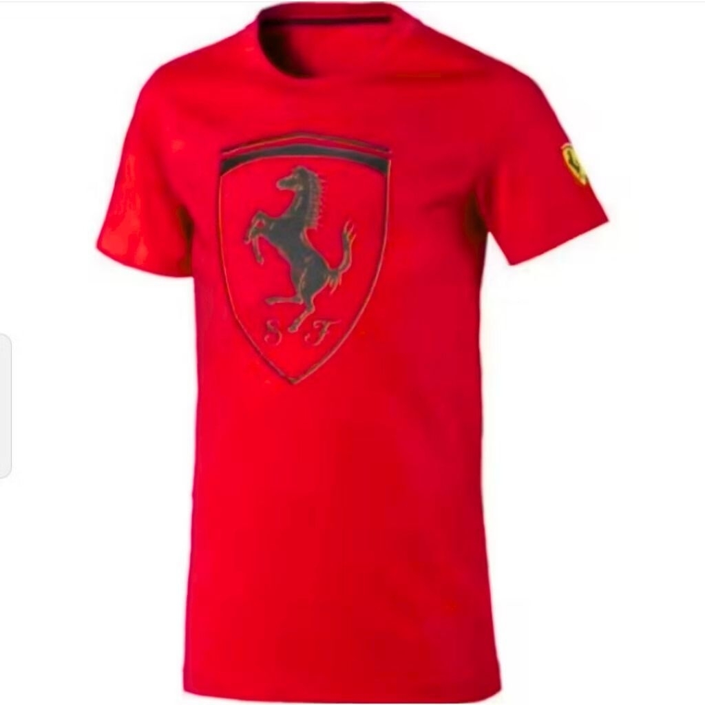 Tshirt - Kaos - Baju - Ferrari