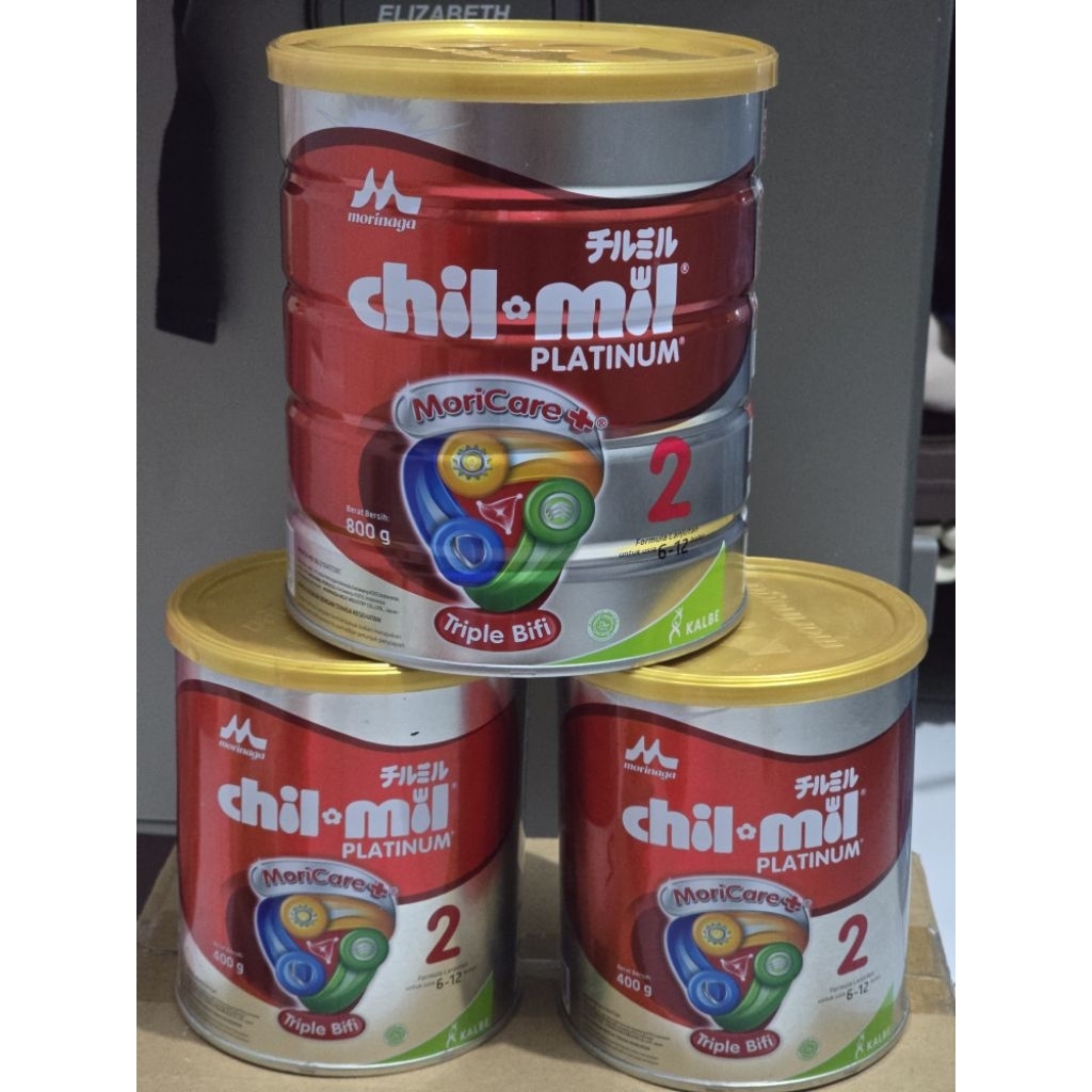 Morinaga Chil-mil 400g & Morinaga Chil-mil 800g (Platinum)