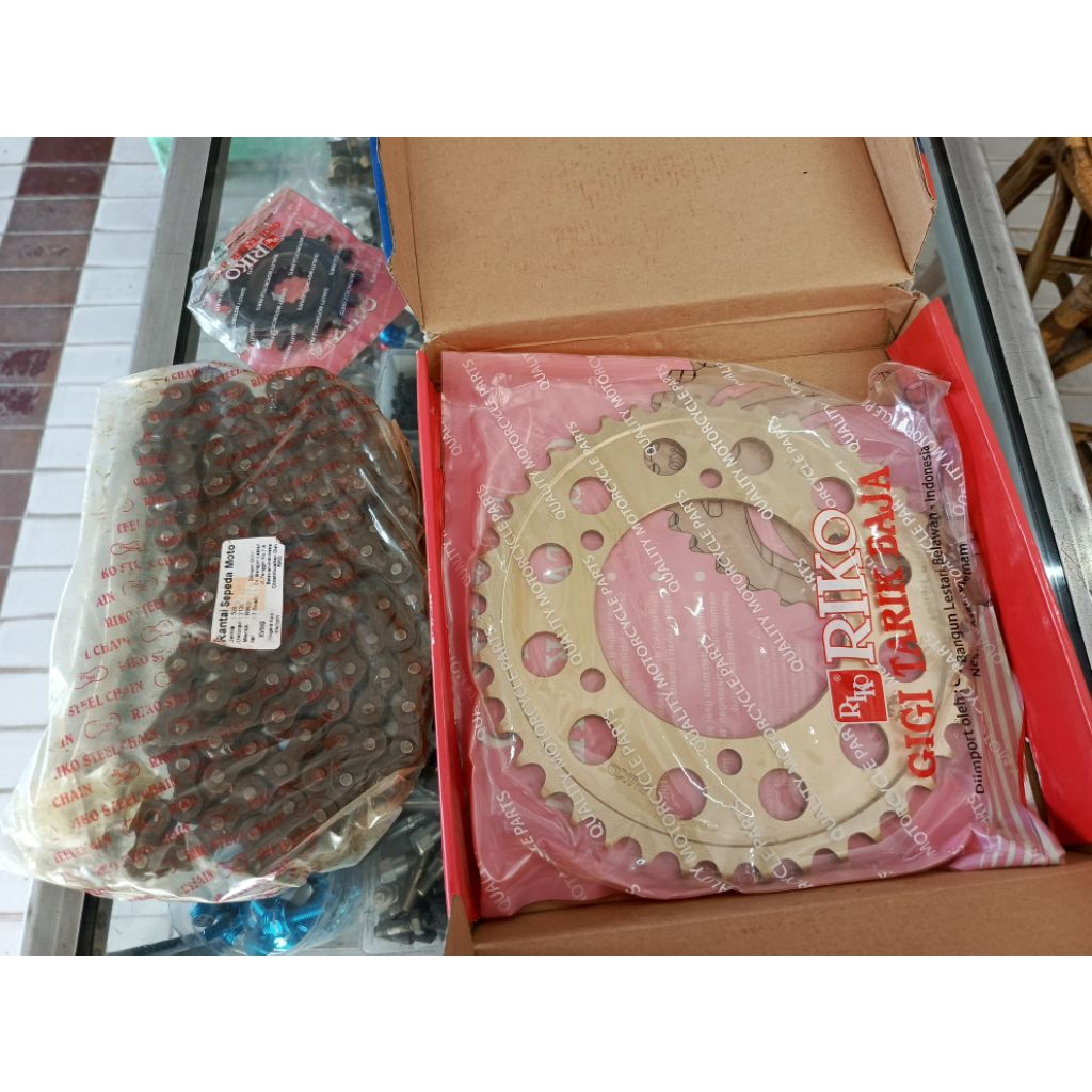gir paket gear set komplit R25 R 25 Riko