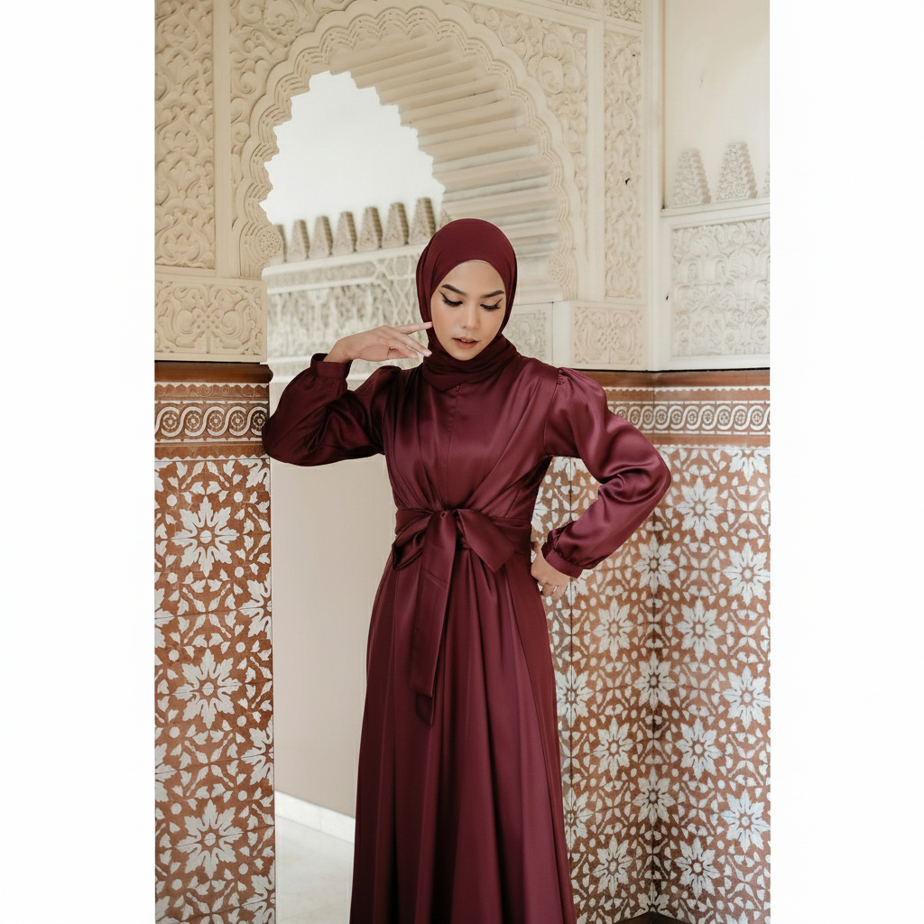 NEW DRESS BRIDESMAID (UTARI DRESS) GAMIS PESTA MEWAH ELEGAN / GAMIS PESTA MEWAH ELEGAN