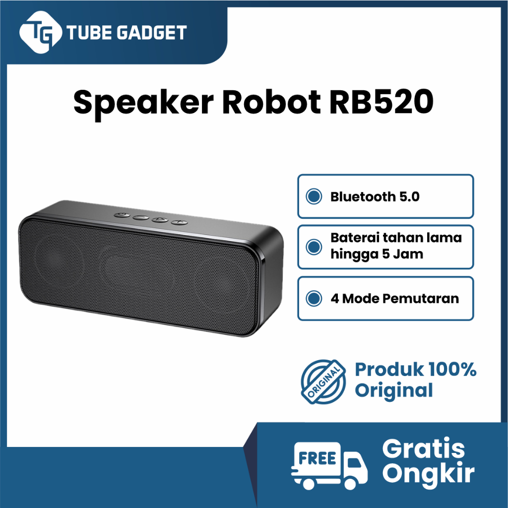 ROBOT Speaker Wireless / Speaker Bluetooth RB520