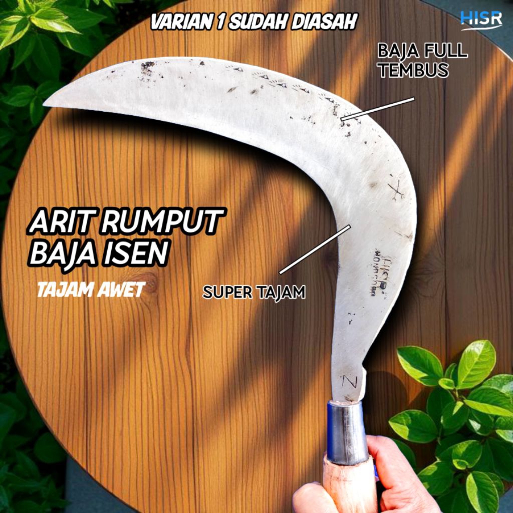 Arit baja full isen tajam sampai kecil berkualitas asli Wonosobo