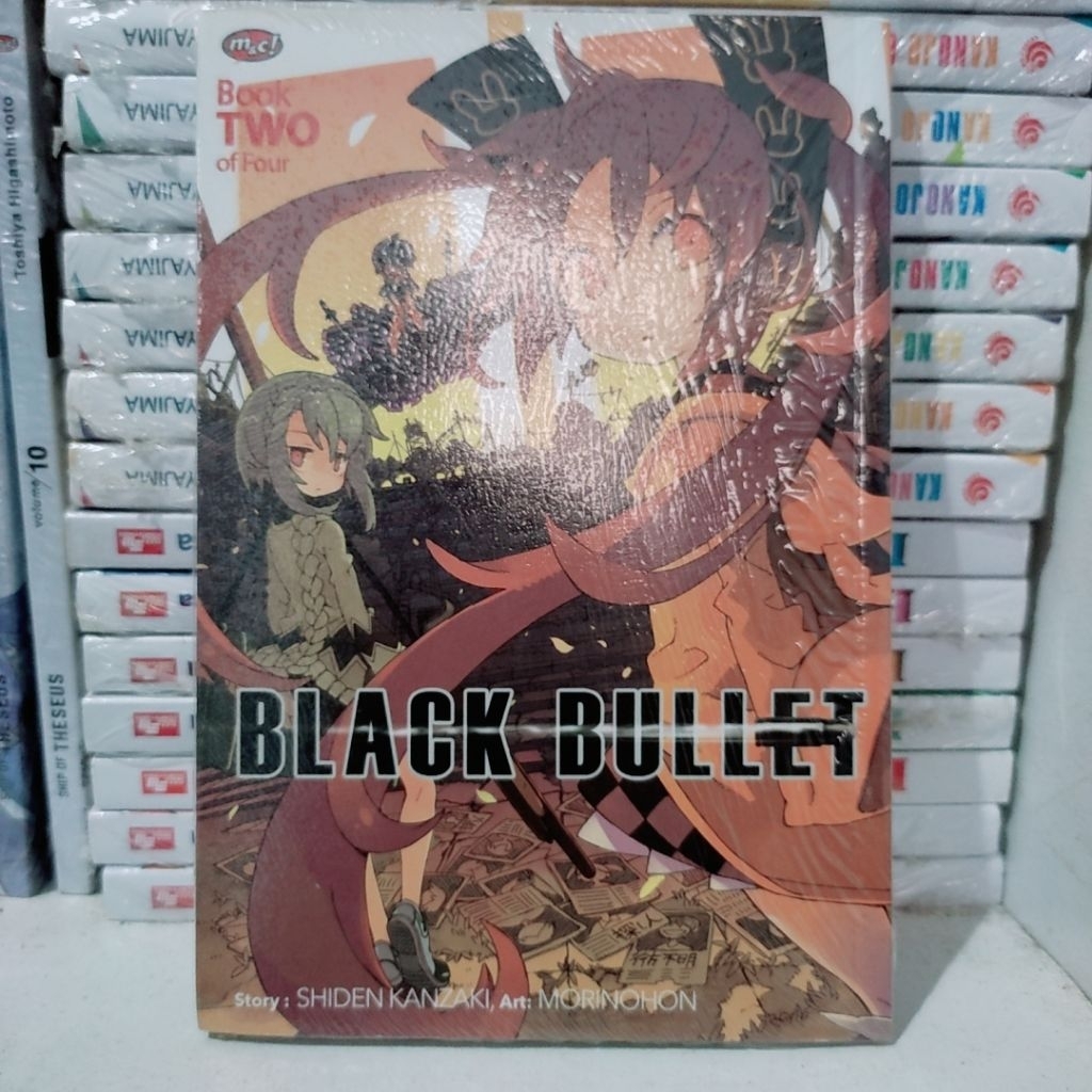 komik black bullet vol 2 segel