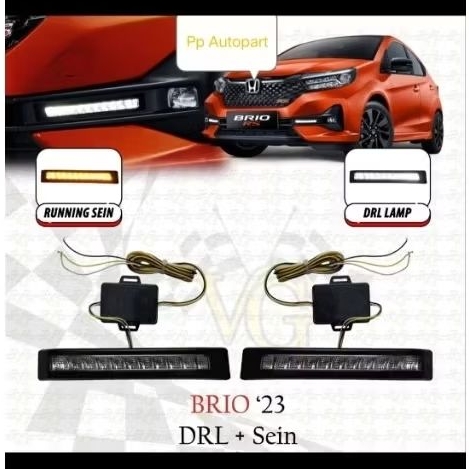 Drl + running sein brio 2023 - 2026