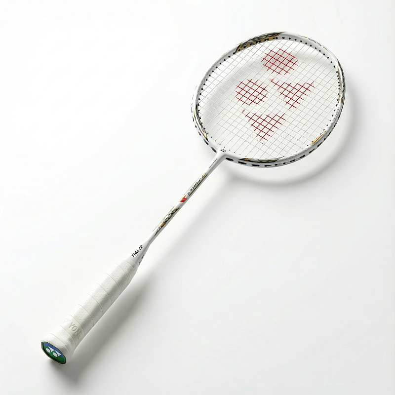 Bulu-tangkis Racket-Badminton  VOLTRIC Z FORCE II WHITE 26 lbs 4ULengkap83 g carbon personal made in