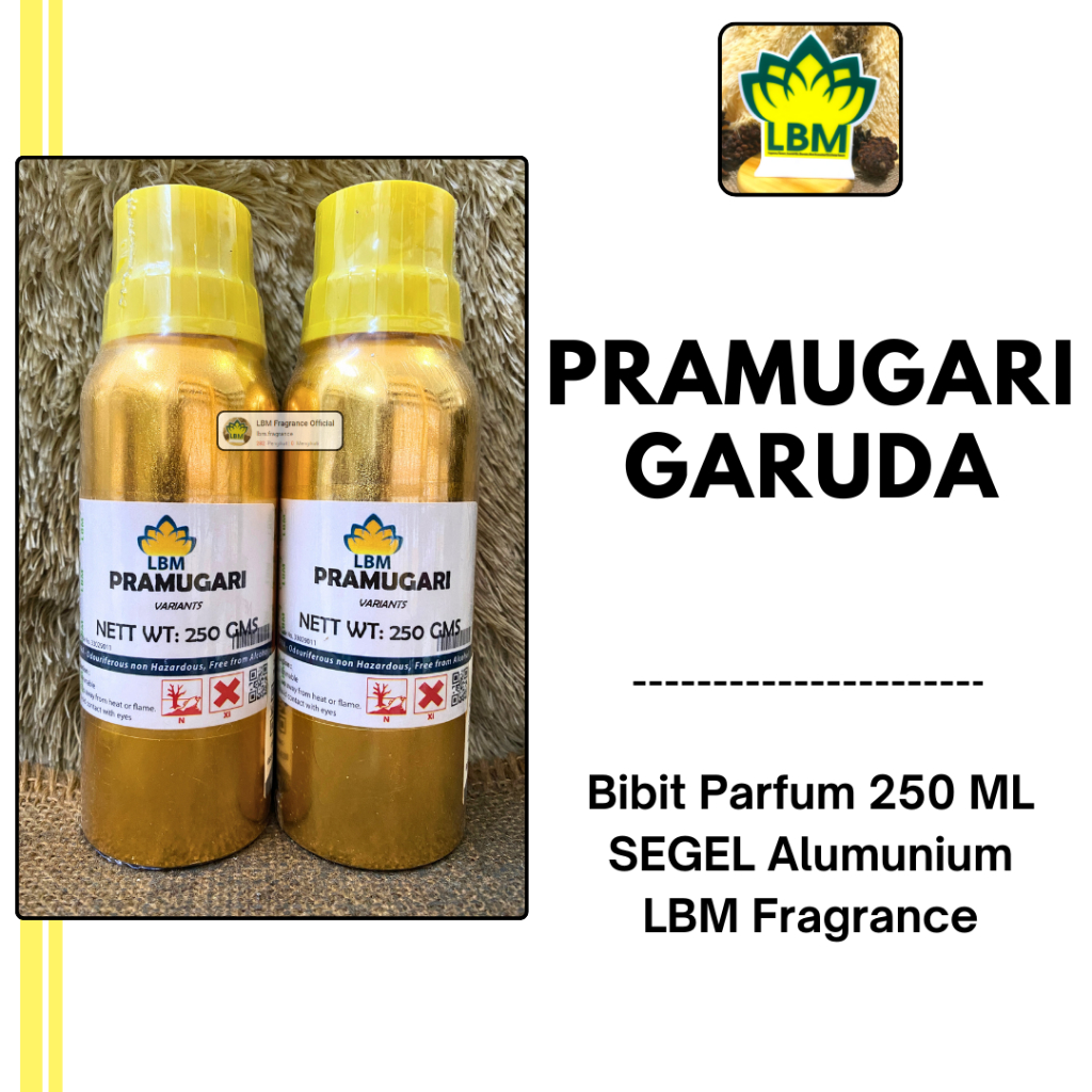 Bibit Parfum LBM - PRAMUGARI 250 ML SEGEL Alumunium LBM Fragrance