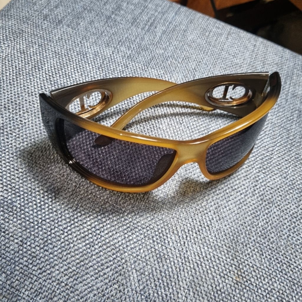 Vintage Christian Dior Flavour 1 Sunglasses Kacamata Hitam