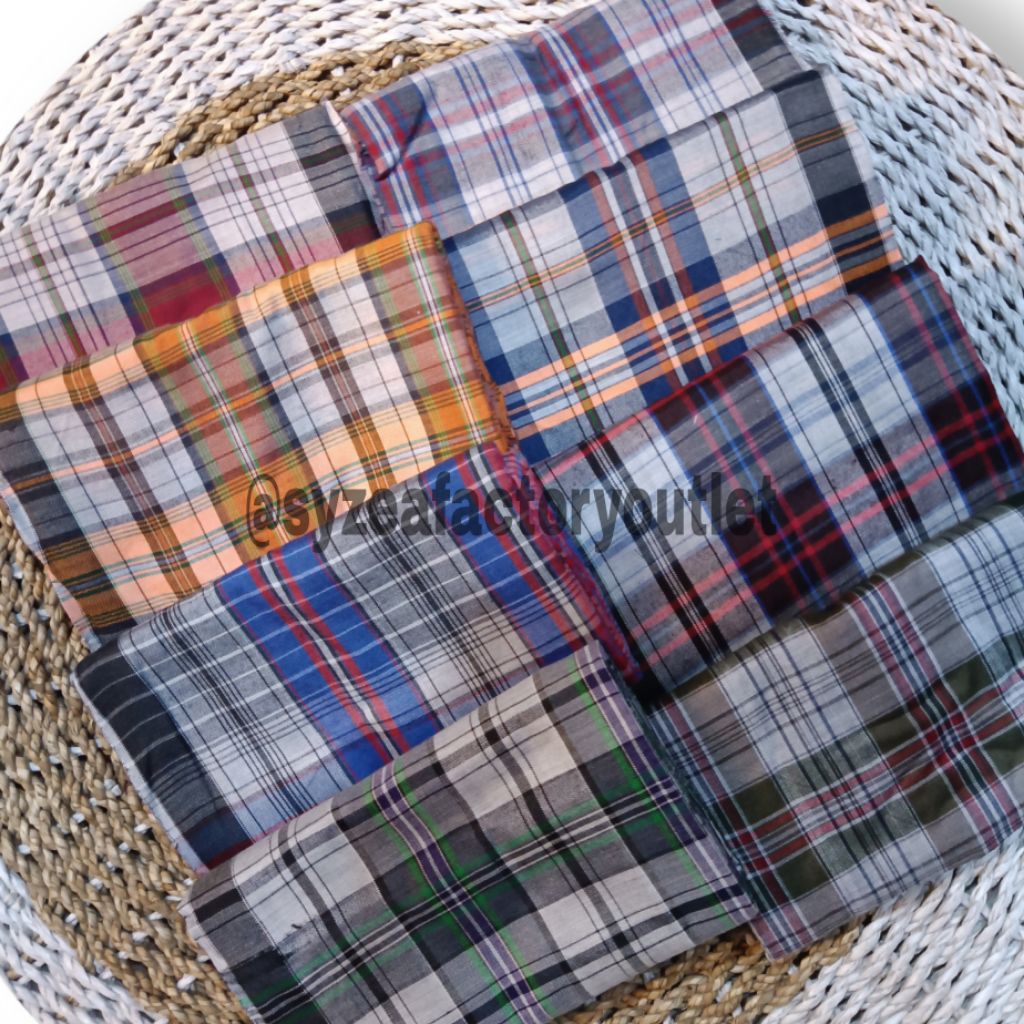 Sarung Tenun Dewasa Motif Kotak