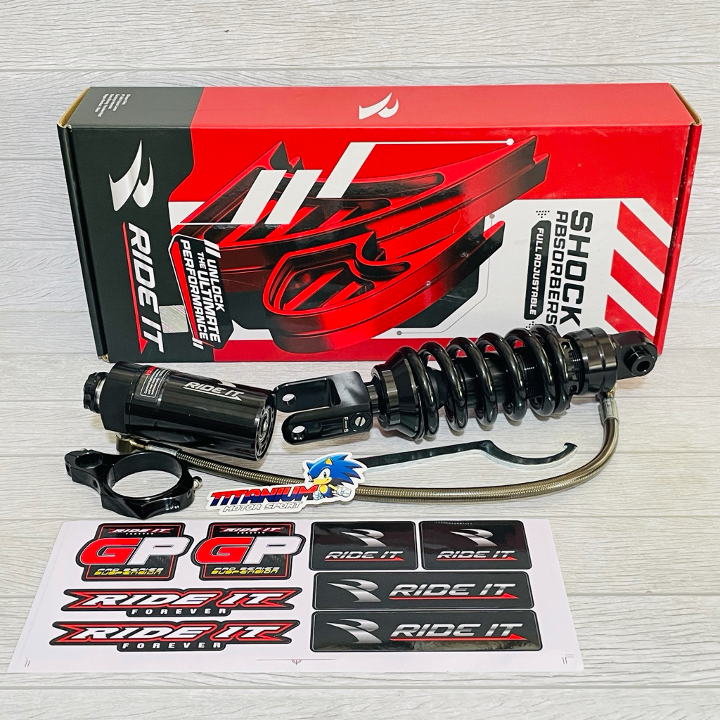 SHOCK TABUNG BELAKANG RIDE IT 265MM VIXION OLD VIXION NEW