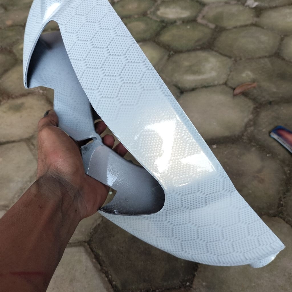 batok depan yamaha mio sporty carbon lembayung gold
