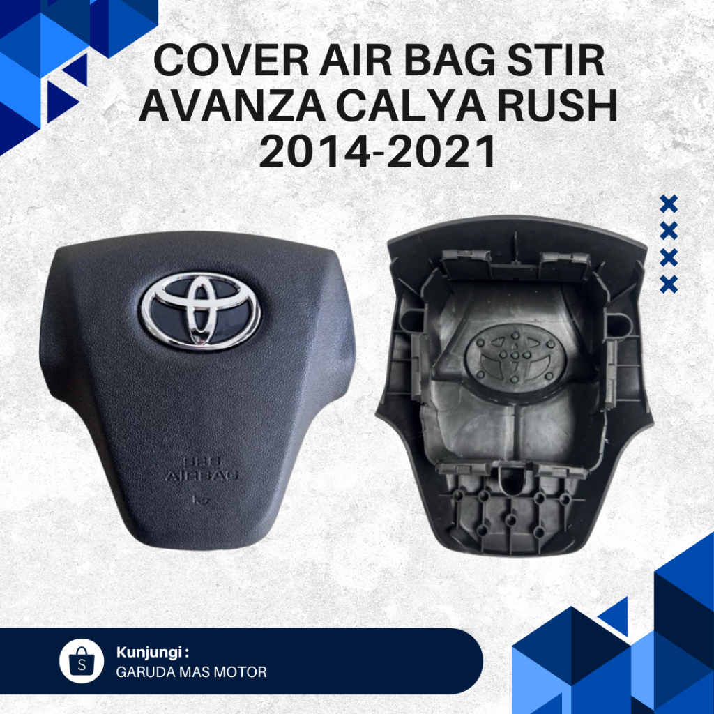 COVER AIRBAG STIR AVANZA CALYA RUSH 2014 - 2021 ORIGINAL