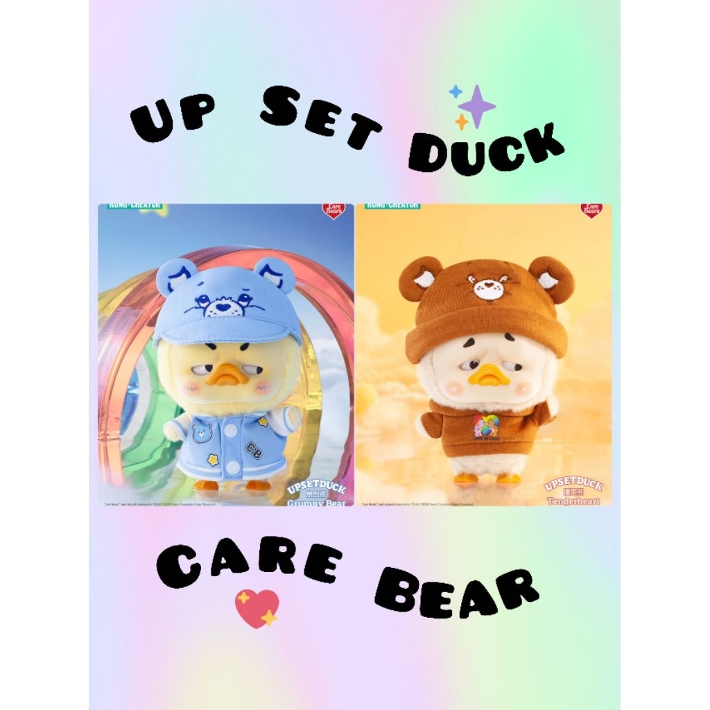 UPSETDUCK x Care Bears - Be Rainbow Duck