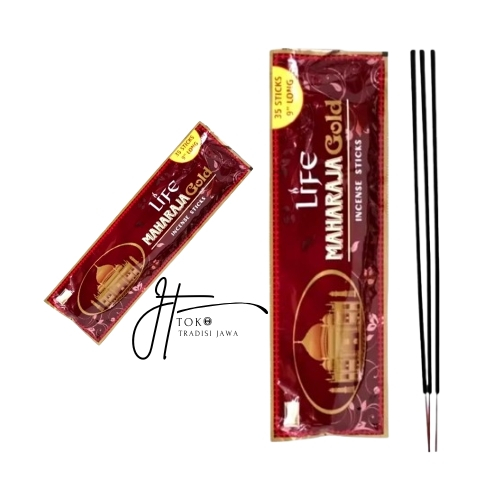 DUPA HIO MAHARAJA GOLD - Renteng Kecil isi 35 Stick Life Darshan India Pouch Plastic