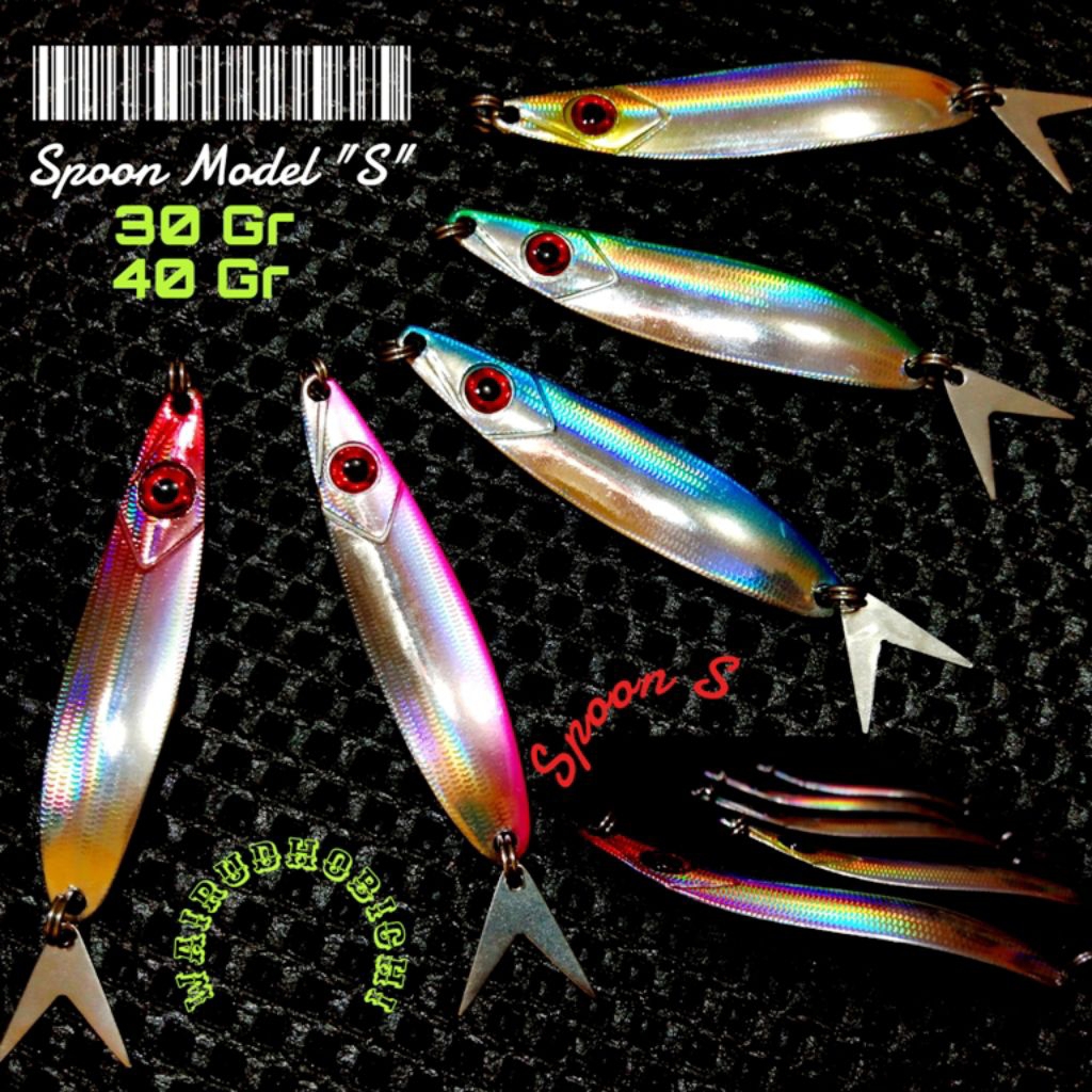 Spoon Lure Wairudubichi 30gr 40gr / Mainan Casting
