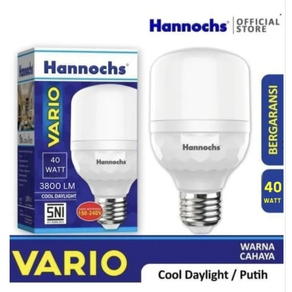 Lampu LED - Lampu LED Rumah - Lampu - Hannochs Vario Putih 40W