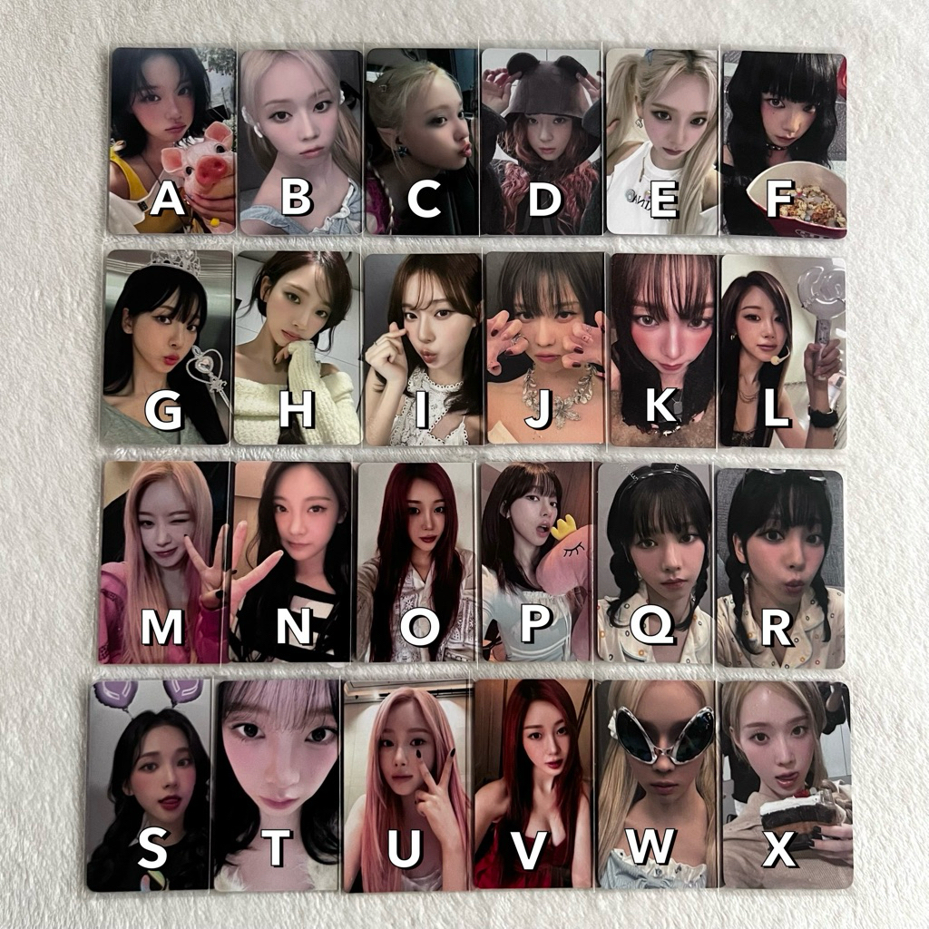 photocard ningning giselle karina winter aespa drama rich man armageddon wh iplash dirty work my wor