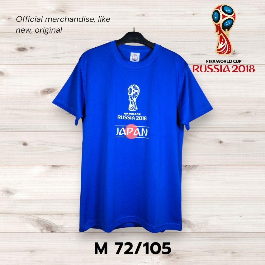 FIFA World Cup 2018 Russia Official Merchandise Jersey Timnas Jepang Original Size M