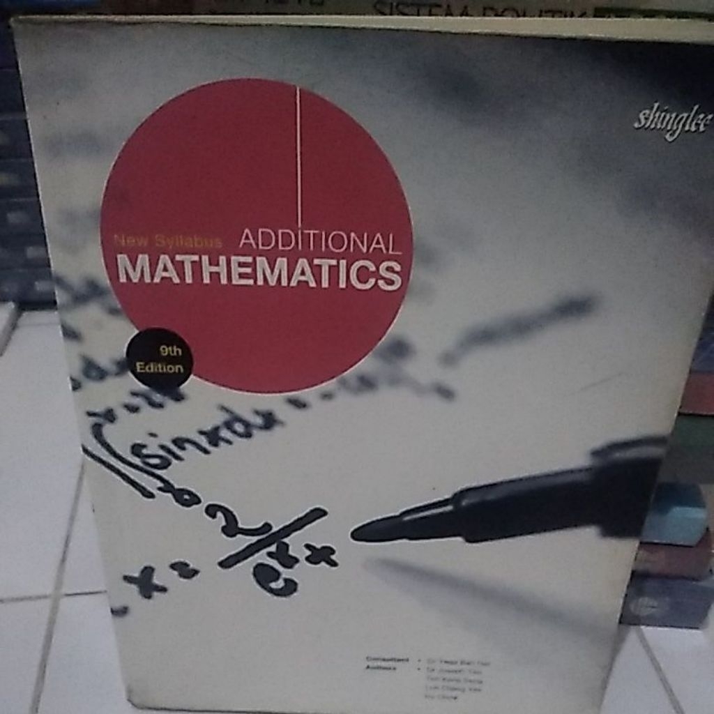 BUKU NEW SYLLABUS ADSITIONAL MATHEMATICS 9 TH EDITION