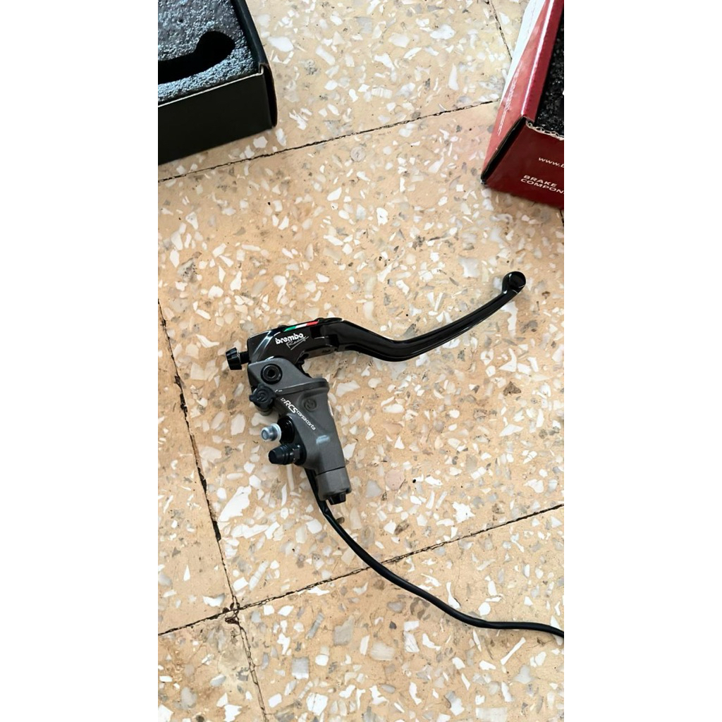 masterem brembo rcs 17 corsa corta original(baru)
