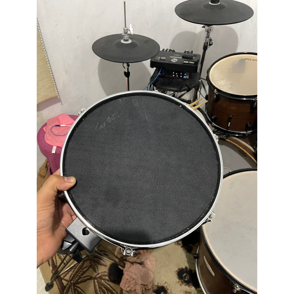 Pad snare drum elektrik alesis 3 zone 12" mesh head